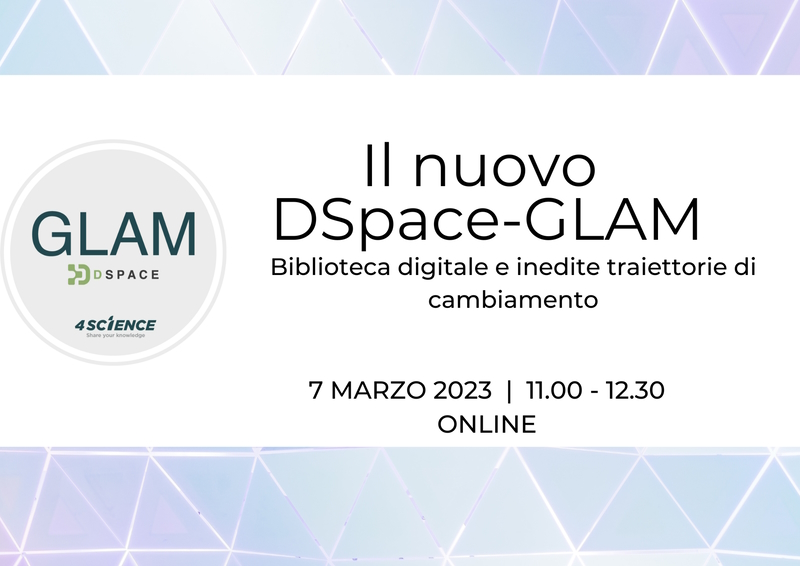 il nuovo DSpace-GLAM